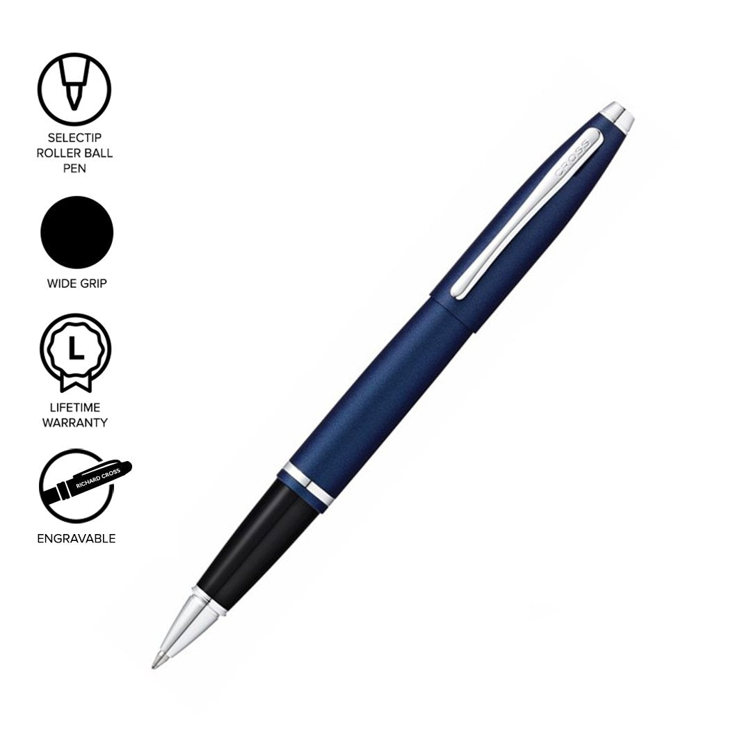 Calais Matte Midnight Blue Rollerball Pen CAT0115-18 – Cross