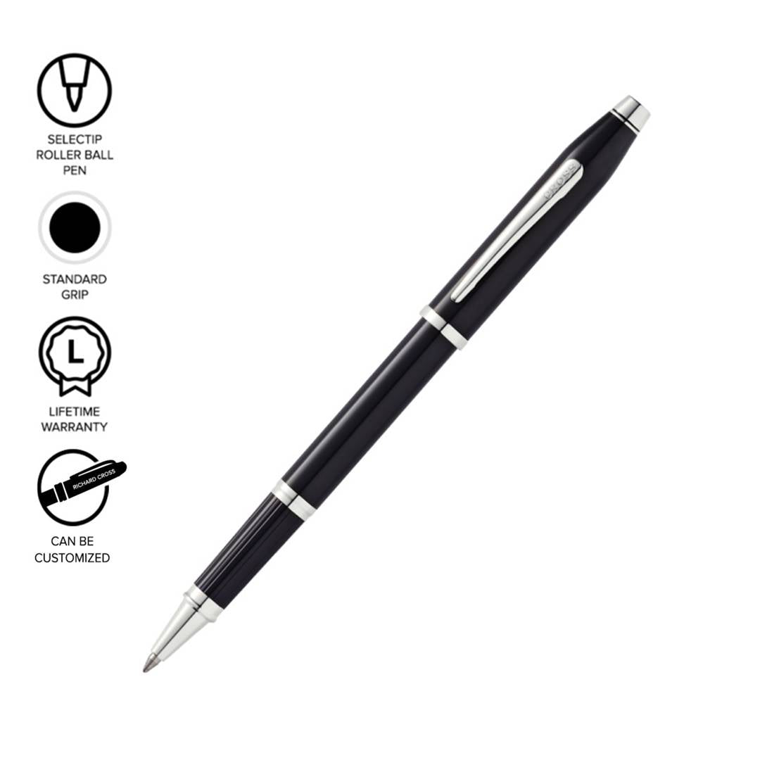 Cross Century II Black Lacquer Rollerball Pen