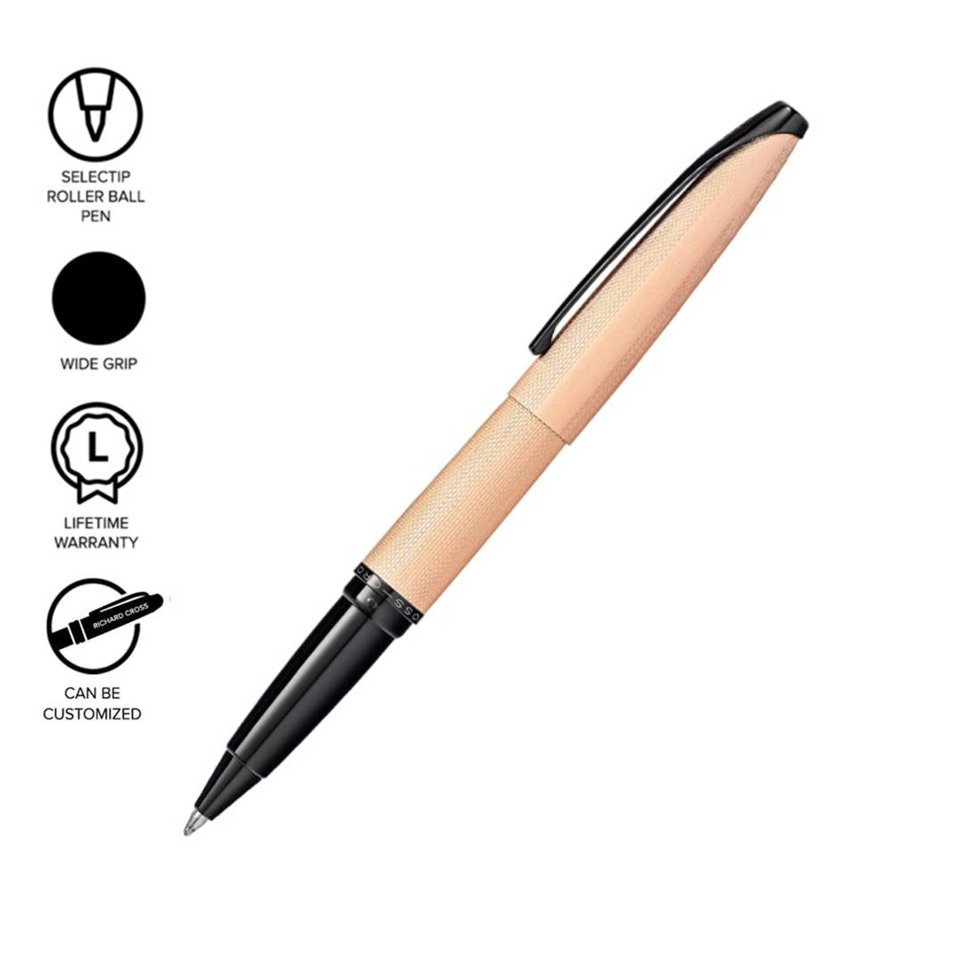 Rose gold cross on sale pen